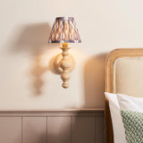 Bibury & Ikat 16cm Pearl grey shade - Comet Lighting