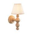 Bibury & Ivy 16cm Vintage white shade - Comet Lighting