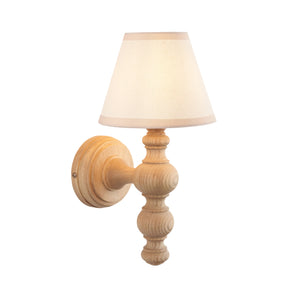 Bibury & Ivy 16cm Vintage white shade - Comet Lighting
