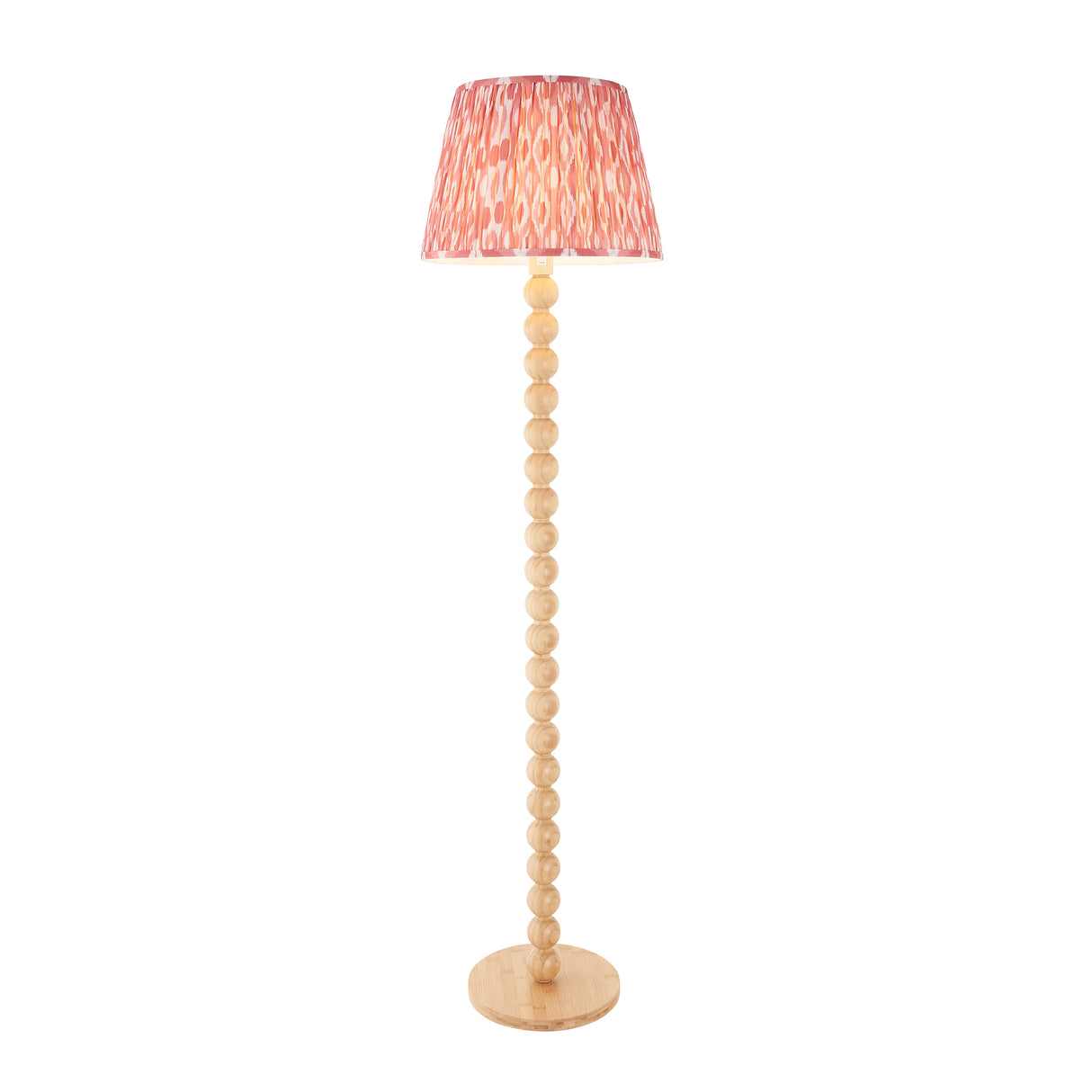 Cane & Ikat 40cm Coral pink shade