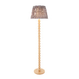 Cane & Ikat 40cm Pearl grey shade