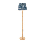 Cane & Ikat 40cm Marlin blue shade