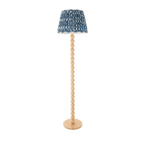 Cane & Ikat 40cm Marlin blue shade - Comet Lighting