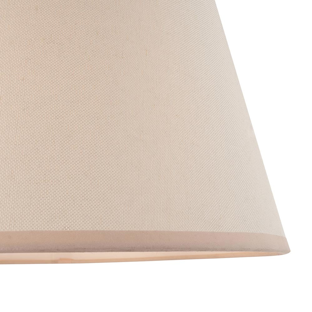 Cane & Ivy 40cm Vintage white shade - Comet Lighting