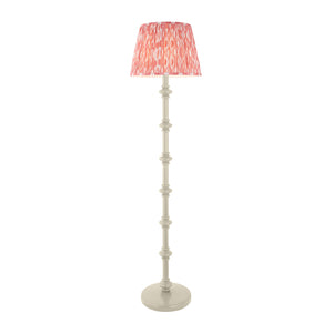 Carnaby & Ikat 40cm Coral pink shade - Comet Lighting
