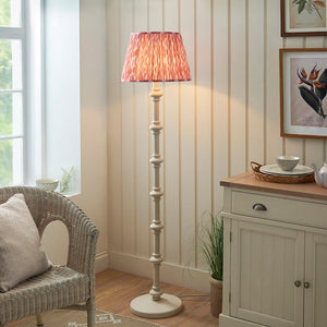 Carnaby & Ikat 40cm Coral pink shade - Comet Lighting