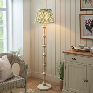 Carnaby & Zigzag 40cm Cotswold green shade - Comet Lighting