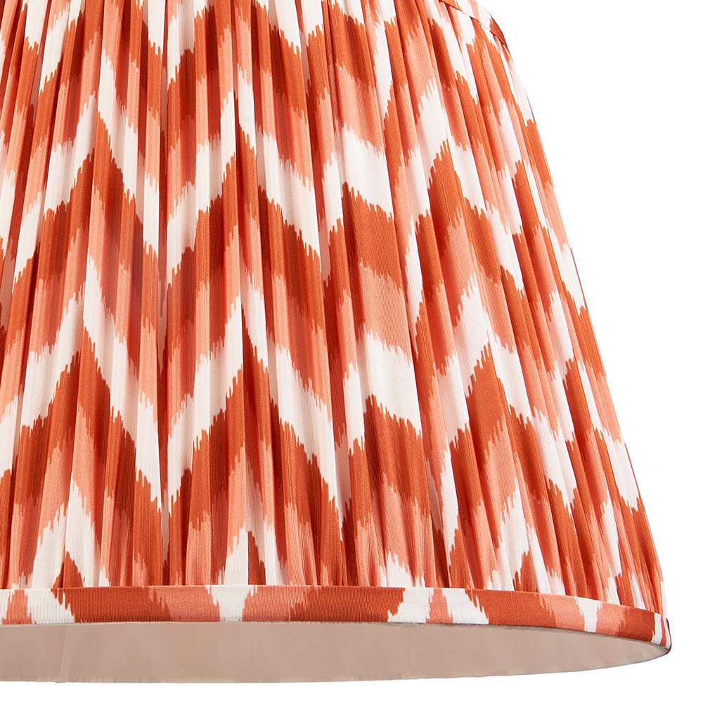 Carnaby & Zigzag 40cm Apricot orange shade