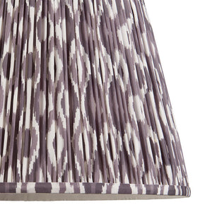 Carnaby & Ikat 40cm Pearl grey shade - Comet Lighting