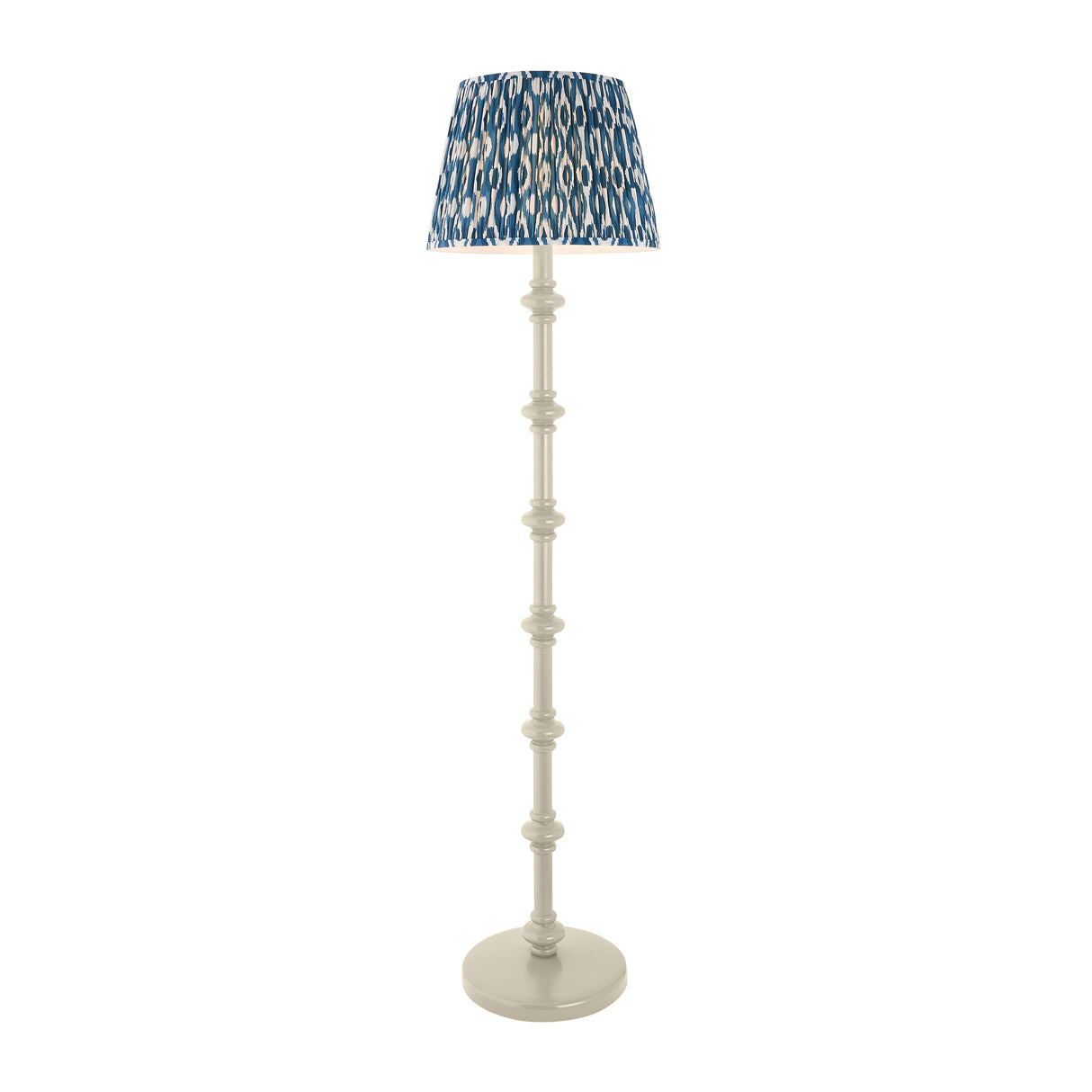 Carnaby & Ikat 40cm Marlin blue shade