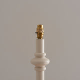 Carnaby & Ivy 40cm Vintage white shade - Comet Lighting