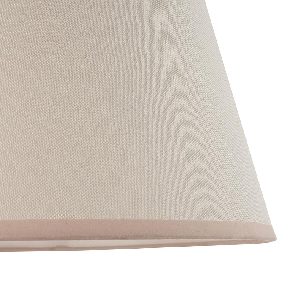 Carnaby & Ivy 40cm Vintage white shade - Comet Lighting