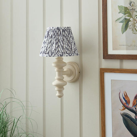 Carnaby & Leaf 20cm Pearl grey shade - Comet Lighting