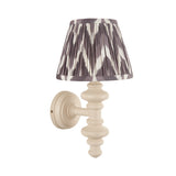 Carnaby & Zigzag 20cm Pearl grey shade - Comet Lighting