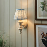 Carnaby & Leaf 20cm Shell bay blue shade - Comet Lighting