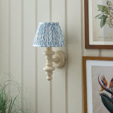 Carnaby & Leaf 20cm Shell bay blue shade - Comet Lighting