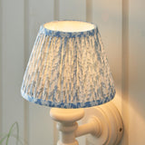 Carnaby & Leaf 20cm Shell bay blue shade - Comet Lighting