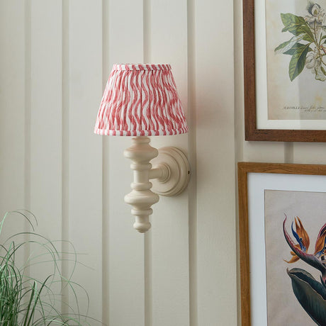 Carnaby & Ripple 20cm Coral pink shade - Comet Lighting