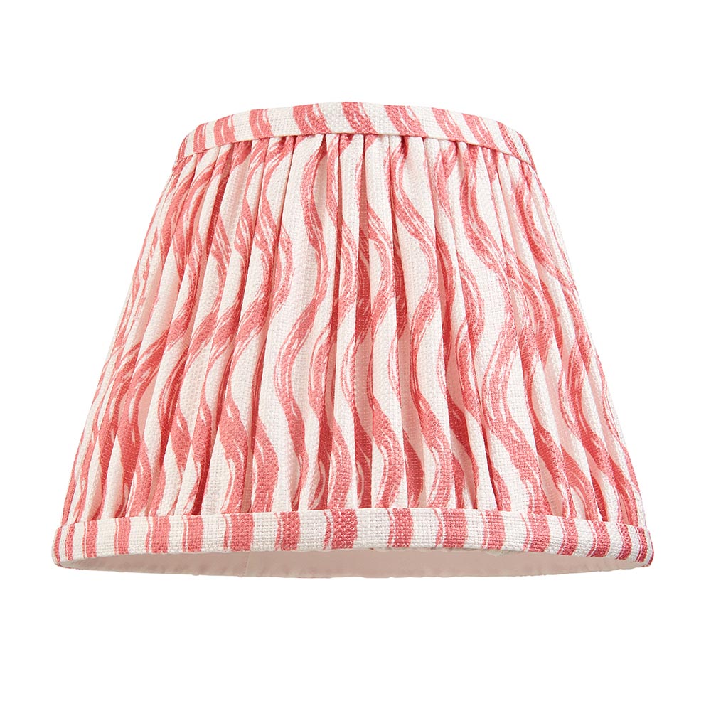 Carnaby & Ripple 20cm Coral pink shade - Comet Lighting