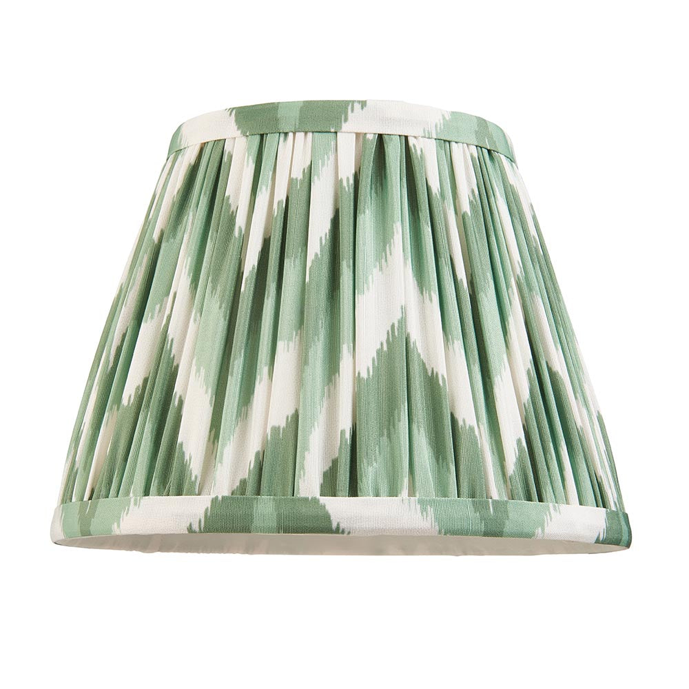 Carnaby & Zigzag 20cm Cotswold green shade - Comet Lighting