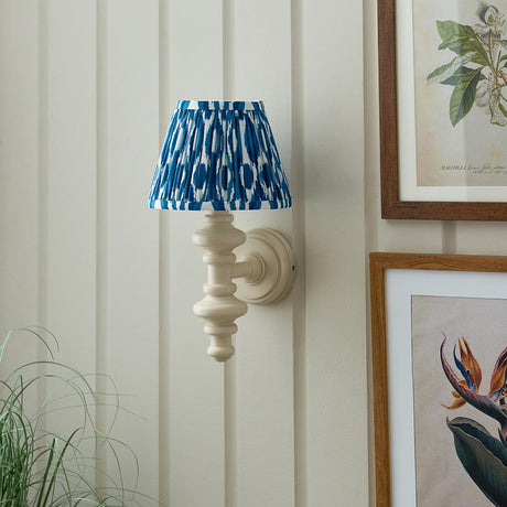 Carnaby & Ikat 20cm Marlin blue shade - Comet Lighting