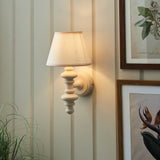 Carnaby & Ivy 20cm Vintage white shade - Comet Lighting