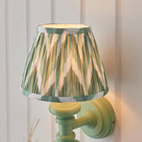 Wooden Carnaby & Zigzag 20cm Cotswold green shade