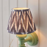 Wooden Carnaby & Ikat 20cm Pearl grey shade