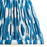 Wooden Carnaby & Ikat 20cm Marlin blue shade