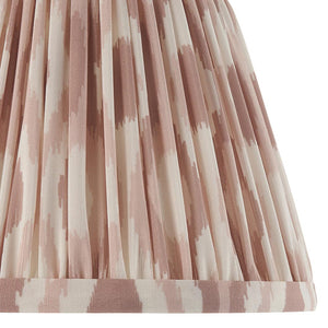 Wooden Carnaby & Ikat 20cm Neutral shade - Comet Lighting