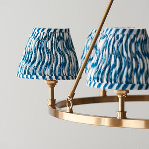 Chester & Ripple 16cm Marlin blue shade - Comet Lighting