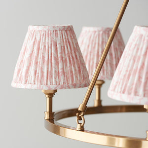 Chester & Leaf 16cm Peachy keen shade - Comet Lighting
