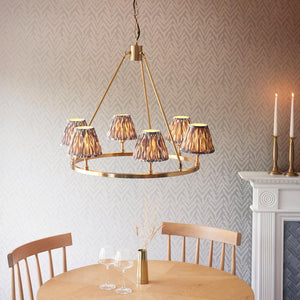 Chester & Ikat 16cm Pearl grey shade