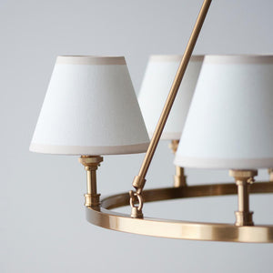 Chester & Ivy 16cm Vintage white shade - Comet Lighting