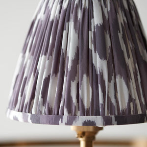 Chester & Ikat 16cm Pearl grey shade Chandelier - Comet Lighting