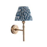 Chester & Ripple 16cm Marlin blue shade Wall Light - Comet Lighting