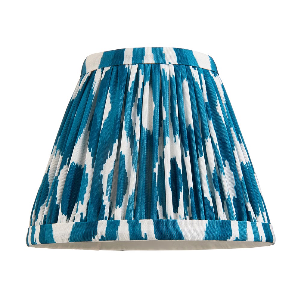 Chester & Ikat 16cm Marlin blue shade Wall Light - Comet Lighting