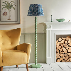 Gloss Green Higgledy & Ripple 40cm Marlin blue shade - Comet Lighting