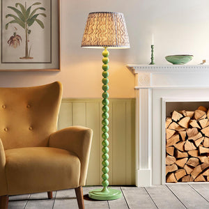 Gloss Green Higgledy & Ripple 40cm Pearl grey shade - Comet Lighting