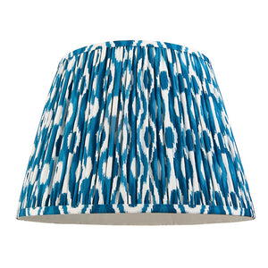 Gloss Blue Higgledy & Ikat 40cm Marlin blue shade - Comet Lighting