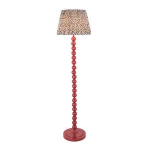 Gloss Pink Higgledy & Leaf 40cm Pearl grey shade - Comet Lighting