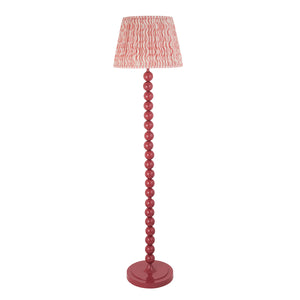 Gloss Pink Higgledy & Ripple 40cm Coral pink shade - Comet Lighting