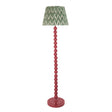 Gloss Pink Higgledy & Zigzag 40cm Cotswold green shade - Comet Lighting