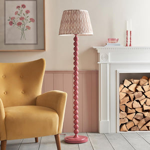 Gloss Pink Higgledy & Ikat 40cm Neutral shade - Comet Lighting