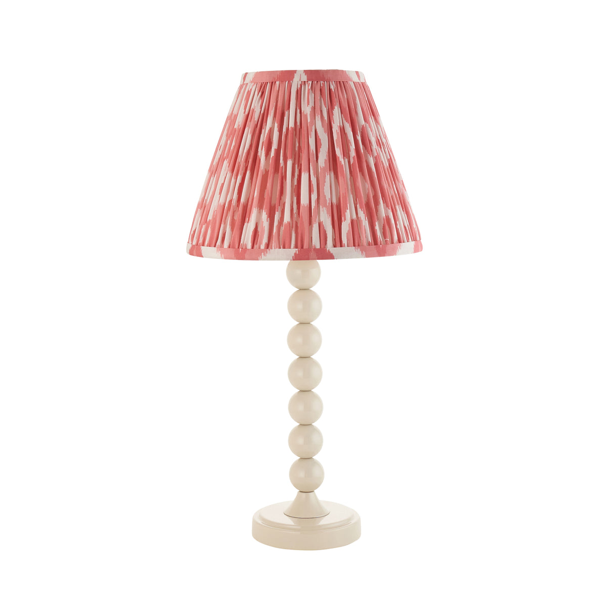 Higgledy & Ikat 25cm Coral pink shade