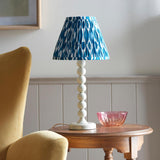 Higgledy & Ikat 25cm Marlin blue shade