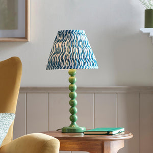 Gloss Green Higgledy & Ripple 25cm Marlin blue shade - Comet Lighting