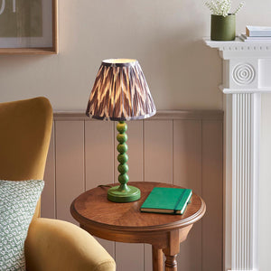 Gloss Green Higgledy & Zigzag 25cm Pearl grey shade - Comet Lighting