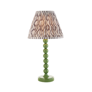 Gloss Green Higgledy & Ripple 25cm Pearl grey shade - Comet Lighting