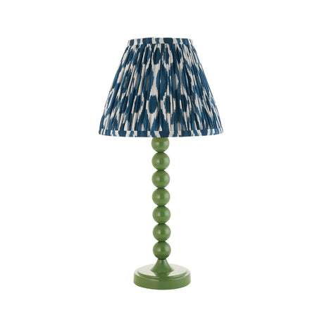 Gloss Green Higgledy & Ikat 25cm Marlin blue shade